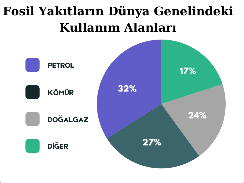 Fosil Yakıtların Kullanım Alanları