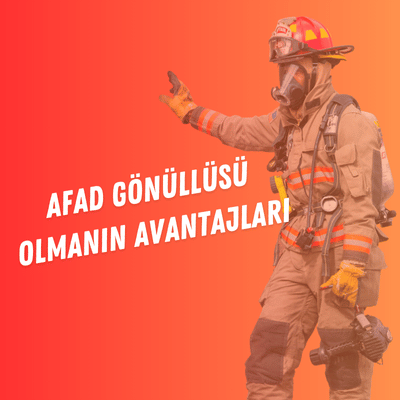 AFAD gönüllüsü olmanın avantajları nelerdir? AFAD gönüllüsü olmanın avantajları nelerdir?