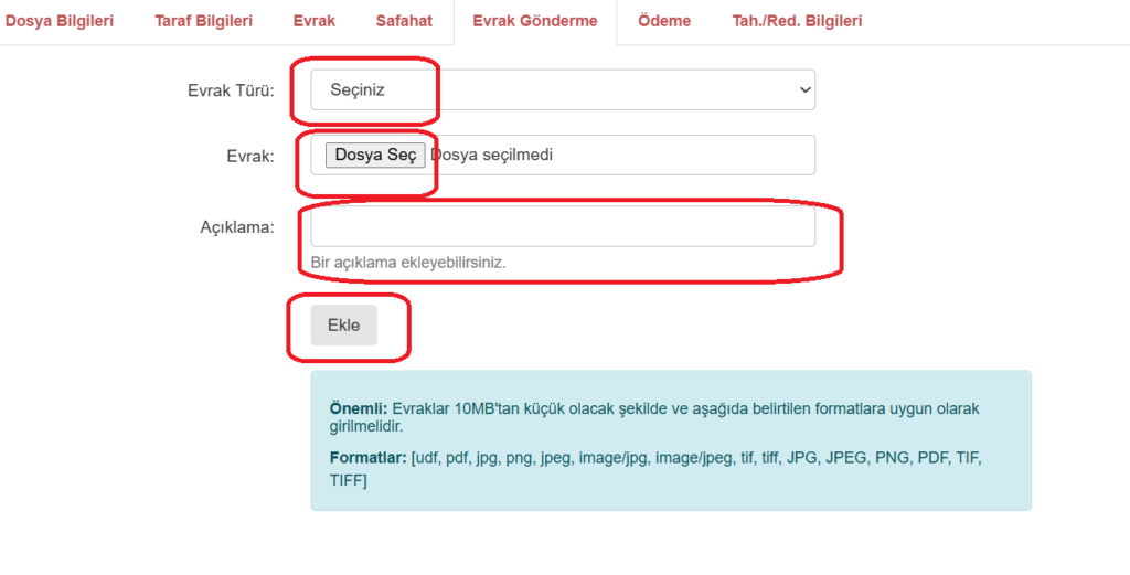 Duruşmaya Başka Şehirden Katılma Dilekçesi 5 E-Devletten Mahkemeye Dilekçe Gönderme