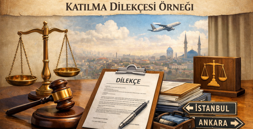 Duruşmaya Başka Şehirden Katılma Dilekçesi Duruşmaya Başka Şehirden Katılma Dilekçesi