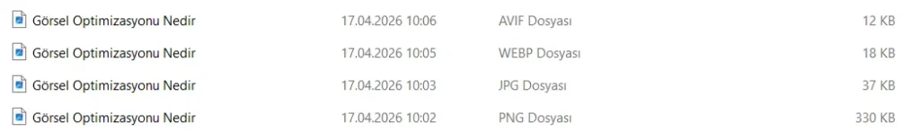 Web Sitesi Görsel Optimizasyonu