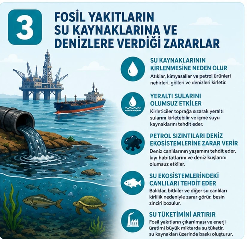 Fosil Yakıtların Çevreye Verdiği Zararlar
