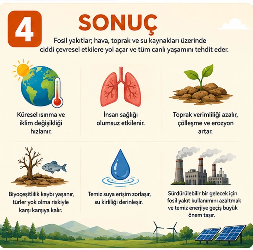Fosil Yakıtların Çevreye Verdiği Zararlar