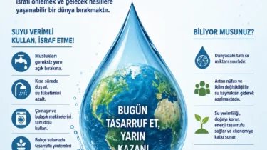 Su Verimliliği İle İlgili Afişler