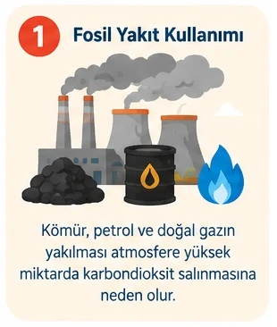 Küresel Isınmanın Nedenleri 2 Küresel Isınmanın Nedenleri Maddeler Halinde 1