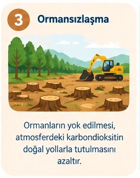 Küresel Isınmanın Nedenleri 4 Küresel Isınmanın Nedenleri Maddeler Halinde 3